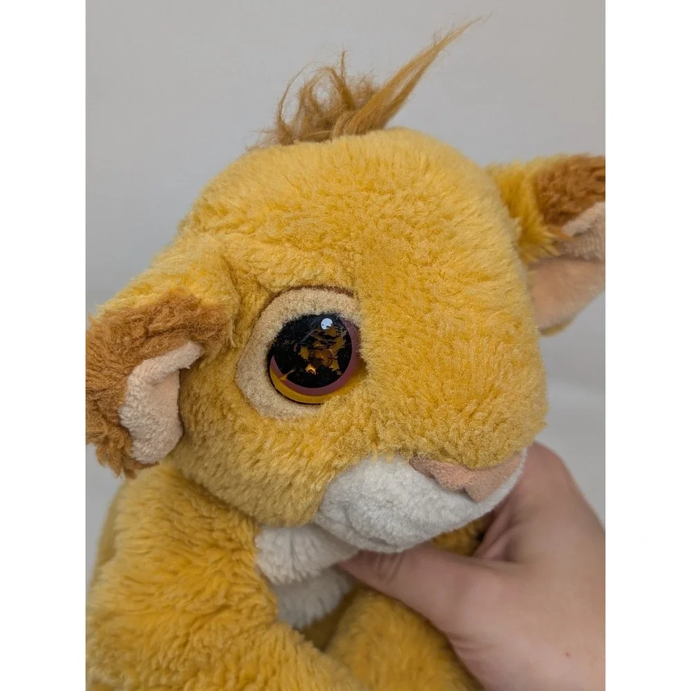 Authentic Mattel Disney Vintage 1993 The Lion King Floppy Young Simba Plush Toy